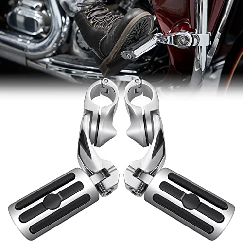 أوتاد KEMIMOTO للطرق السريعة للدراجات النارية ، مسند للقدم من أجل Road Glide Street Glide Electra Glide Road King مع 1.25 واقي للمحرك ، كروم أوتاد KEMIMOTO للطرق السريعة للدراجات النارية ، مسند للقدم من أجل Road Glide Street Glide Electra Glide Road King مع 1.25 واقي للمحرك ، كروم