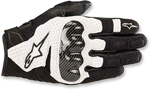 قفاز Alpinestars الرجالي SMX-1 Air v2 لركوب الدراجات النارية - SMX-1 Air v2 Motorcycle Riding Glove Large Black / White قفاز Alpinestars الرجالي SMX-1 Air v2 لركوب الدراجات النارية - SMX-1 Air v2 Motorcycle Riding Glove Large Black / White
