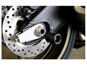 Shogun Kawasaki Ninja 650 Z650 Z 650 2017 2018 2019 2020 2021 2022 بكرات Swingarm - المتزلجون - أسود - 701-0749 - صنع في الولايات المتحدة الأمريكية
