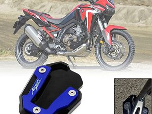 لهوندا CRF1100L CRF 1000 L أفريقيا التوأم CRF1100L 2017-2022 دراجة نارية مسند القدم الجانب حامل تمديد وسادة دعم لوحة