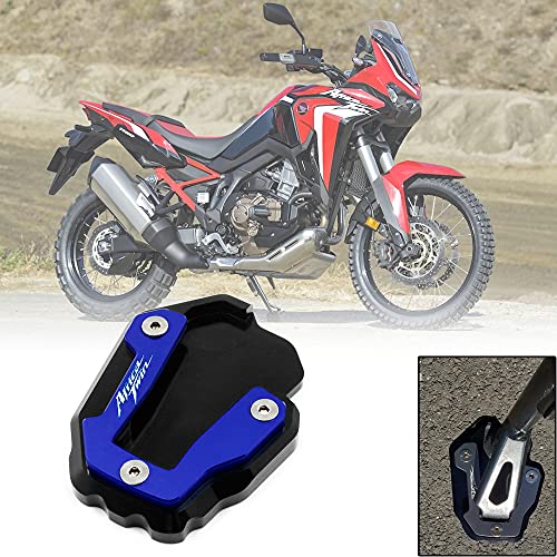 لهوندا CRF1100L CRF 1000 L أفريقيا التوأم CRF1100L 2017-2022 دراجة نارية مسند القدم الجانب حامل تمديد وسادة دعم لوحة لهوندا CRF1100L CRF 1000 L أفريقيا التوأم CRF1100L 2017-2022 دراجة نارية مسند القدم الجانب حامل تمديد وسادة دعم لوحة