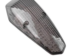 مصباح خلفي لفرامل LED متكامل للدراجة النارية من Mallofusa متوافق مع HONDA SHADOW AERO 750 2004 2005 2006 2007 Smoke Len