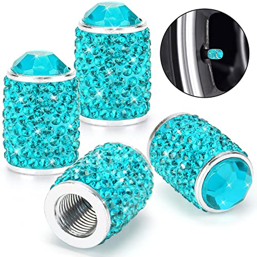 أغطية صمام إطارات ToBeQueen Bling باللون الأزرق ، 4 عبوات من أغطية إطارات من الكريستال المصنوع يدويًا من حجر الراين الكريستالي ملحقات سيارة عالمية مضادة للأتربة للسيارة / SUV / الدراجة النارية / الدراجة (أزرق) أغطية صمام إطارات ToBeQueen Bling باللون الأزرق ، 4 عبوات من أغطية إطارات من الكريستال المصنوع يدويًا من حجر الراين الكريستالي ملحقات سيارة عالمية مضادة للأتربة للسيارة / SUV / الدراجة النارية / الدراجة (أزرق)