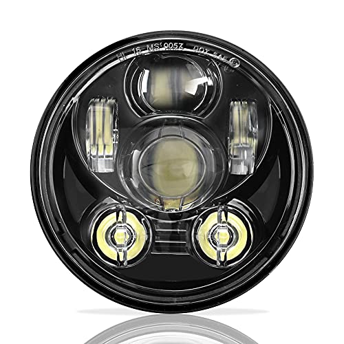 SUNPIE Bright 5-3 / 4 5.75 بوصة مصباح أمامي أسود LED متوافق مع دراجات نارية H_arley XL883 / XL1200 Glide Deuce Street 500 / Street 750 IP67 مقاوم للماء 6000K أبيض معدن الألمنيوم استبدال المصابيح الأمامية SUNPIE Bright 5-3 / 4 5.75 بوصة مصباح أمامي أسود LED متوافق مع دراجات نارية H_arley XL883 / XL1200 Glide Deuce Street 500 / Street 750 IP67 مقاوم للماء 6000K أبيض معدن الألمنيوم استبدال المصابيح الأمامية