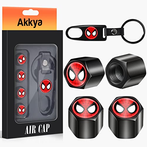 Akkya Tyre Valve Stem قبعات غطاء للسيارة دراجة هوائية دراجات نارية جرارات دراجات جبلية شاحنات سوداء لطيفة شعار العنكبوت شعار معدن كروم إطار ضغط الهواء أغطية ملحقات عجلة Akkya Tyre Valve Stem قبعات غطاء للسيارة دراجة هوائية دراجات نارية جرارات دراجات جبلية شاحنات سوداء لطيفة شعار العنكبوت شعار معدن كروم إطار ضغط الهواء أغطية ملحقات عجلة